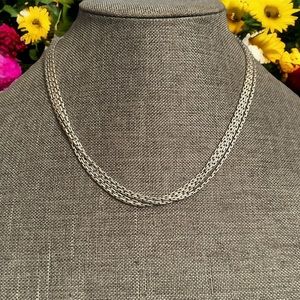 Premiere Designs Silverado multi chain necklace